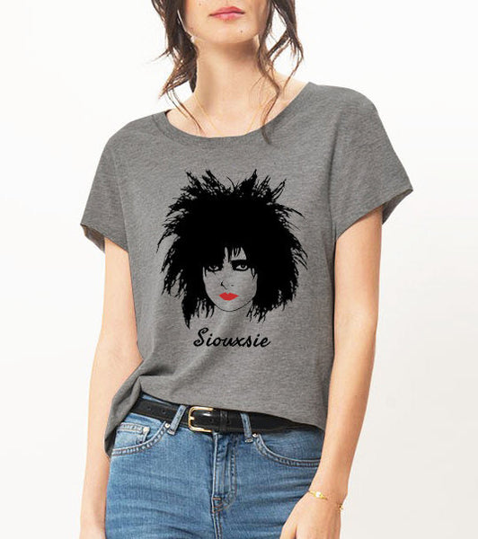 Siouxsie and the Banshees loose fit t shirt, Siouxsie Sioux Siouxsie and the Banshees loose fit t shirt, Siouxsie Sioux
